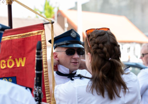 Zdjęcie z jubileuszu Rzgowskiej Orkiestry Dętej