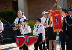 Zdjęcie z jubileuszu Rzgowskiej Orkiestry Dętej