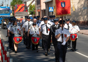 Zdjęcie z jubileuszu Rzgowskiej Orkiestry Dętej