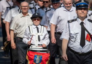 Zdjęcie z jubileuszu Rzgowskiej Orkiestry Dętej