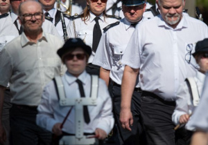 Zdjęcie z jubileuszu Rzgowskiej Orkiestry Dętej