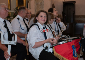 Zdjęcie z jubileuszu Rzgowskiej Orkiestry Dętej
