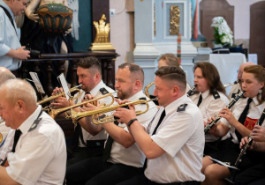 Zdjęcie z jubileuszu Rzgowskiej Orkiestry Dętej