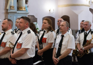 Zdjęcie z jubileuszu Rzgowskiej Orkiestry Dętej