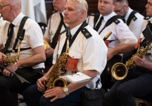 Zdjęcie z jubileuszu Rzgowskiej Orkiestry Dętej