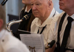 Zdjęcie z jubileuszu Rzgowskiej Orkiestry Dętej