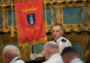 Zdjęcie z jubileuszu Rzgowskiej Orkiestry Dętej