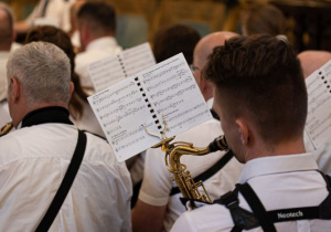 Zdjęcie z jubileuszu Rzgowskiej Orkiestry Dętej