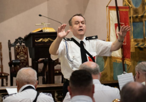 Zdjęcie z jubileuszu Rzgowskiej Orkiestry Dętej