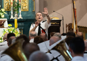 Zdjęcie z jubileuszu Rzgowskiej Orkiestry Dętej