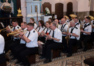 Zdjęcie z jubileuszu Rzgowskiej Orkiestry Dętej