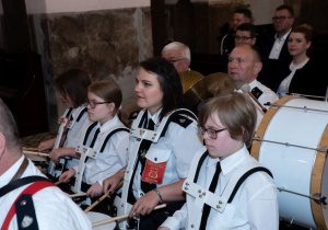 Zdjęcie z jubileuszu Rzgowskiej Orkiestry Dętej