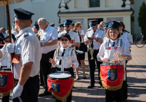 Zdjęcie z jubileuszu Rzgowskiej Orkiestry Dętej