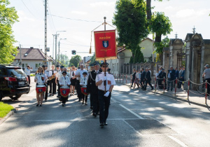 Zdjęcie z jubileuszu Rzgowskiej Orkiestry Dętej