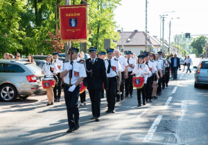 Zdjęcie z jubileuszu Rzgowskiej Orkiestry Dętej