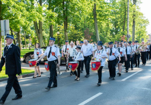 Zdjęcie z jubileuszu Rzgowskiej Orkiestry Dętej