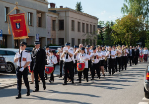 Zdjęcie z jubileuszu Rzgowskiej Orkiestry Dętej
