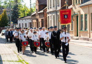 Zdjęcie z jubileuszu Rzgowskiej Orkiestry Dętej