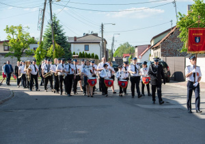 Zdjęcie z jubileuszu Rzgowskiej Orkiestry Dętej