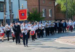 Zdjęcie z jubileuszu Rzgowskiej Orkiestry Dętej