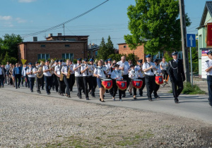 Zdjęcie z jubileuszu Rzgowskiej Orkiestry Dętej