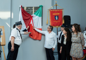 Zdjęcie z jubileuszu Rzgowskiej Orkiestry Dętej