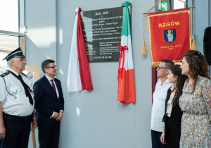 Zdjęcie z jubileuszu Rzgowskiej Orkiestry Dętej
