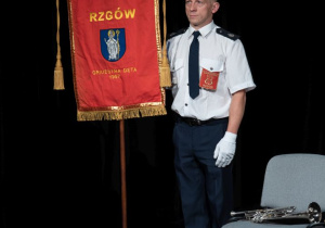 Zdjęcie z jubileuszu Rzgowskiej Orkiestry Dętej