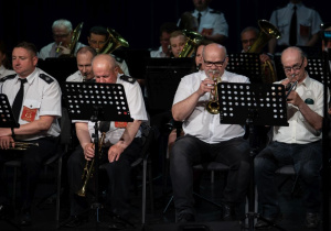 Zdjęcie z jubileuszu Rzgowskiej Orkiestry Dętej