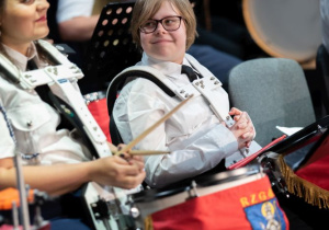 Zdjęcie z jubileuszu Rzgowskiej Orkiestry Dętej