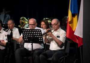 Zdjęcie z jubileuszu Rzgowskiej Orkiestry Dętej