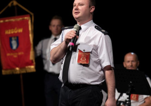 Zdjęcie z jubileuszu Rzgowskiej Orkiestry Dętej