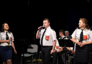 Zdjęcie z jubileuszu Rzgowskiej Orkiestry Dętej