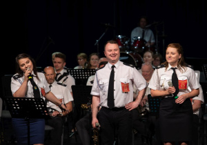 Zdjęcie z jubileuszu Rzgowskiej Orkiestry Dętej