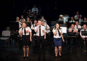 Zdjęcie z jubileuszu Rzgowskiej Orkiestry Dętej