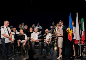 Zdjęcie z jubileuszu Rzgowskiej Orkiestry Dętej