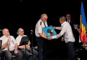 Zdjęcie z jubileuszu Rzgowskiej Orkiestry Dętej
