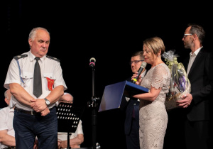 Zdjęcie z jubileuszu Rzgowskiej Orkiestry Dętej