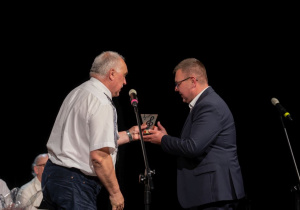 Zdjęcie z jubileuszu Rzgowskiej Orkiestry Dętej
