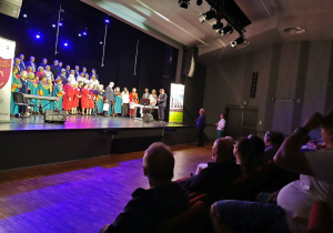 Zdjęcie występujących na scenie GOK