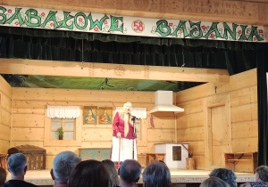 Zdjęcie sekcji teatralnej na wycieczce