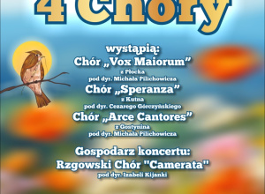 Koncert na 4 Chóry