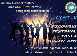 IV Rzgowski Festiwal Tańca - Rzgów 2019 IV Rzgowski Festiwal Tańca - Rzgów 2019