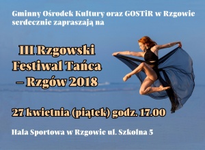 III Rzgowski Festiwal Tańca III Rzgowski Festiwal Tańca