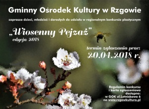 Wyniki regionalnego konkursu plastycznego "Wiosenny Pejzaż" edycja 2018 Wyniki regionalnego konkursu plastycznego "Wiosenny Pejzaż" edycja 2018