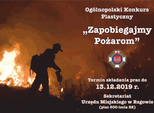 Ogólnopolski Konkurs Plastyczny „Zapobiegajmy Pożarom” Ogólnopolski Konkurs Plastyczny „Zapobiegajmy Pożarom”