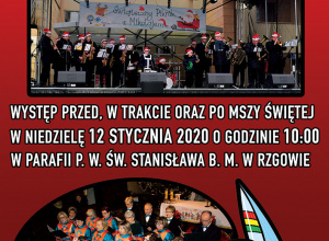 Orkiestra Dęta Rzgów i Rzgowski Chór "Camerata" grają z WOŚP Orkiestra Dęta Rzgów i Rzgowski Chór "Camerata" grają z WOŚP