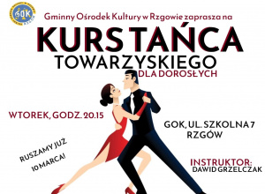 Kurs tańca towarzyskiego Kurs tańca towarzyskiego