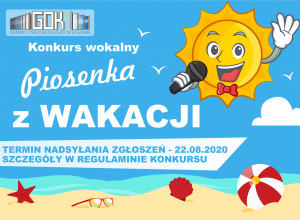 Konkurs wokalny "Piosenka z Wakacji"