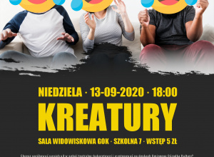 Spektakl kabaretowy promujący warsztaty teatralne Spektakl kabaretowy promujący warsztaty teatralne